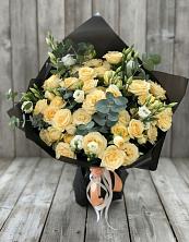 Букет цветов из:  Розы и Лизиантусы в Злынке