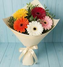 Букет цветов из:  Герберы #REPLACE_PRED# Злынке
