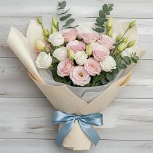 Букет цветов из:  Лизиантусы в Злынке