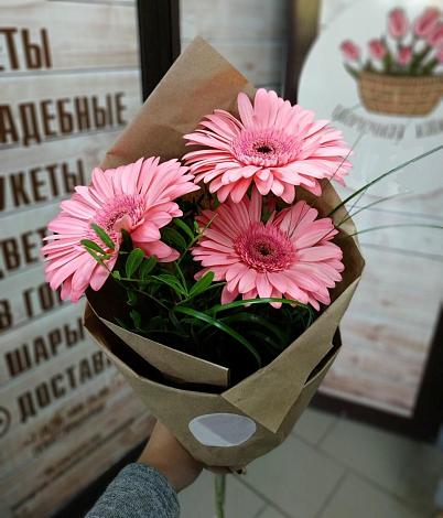 Букет цветов из: Герберы в Злынке