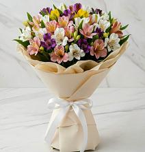 Букет цветов из:  Альстромерии в Злынке