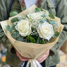 Букет Нежные грёзы в Злынке Букет цветов из: Розы в Злынке