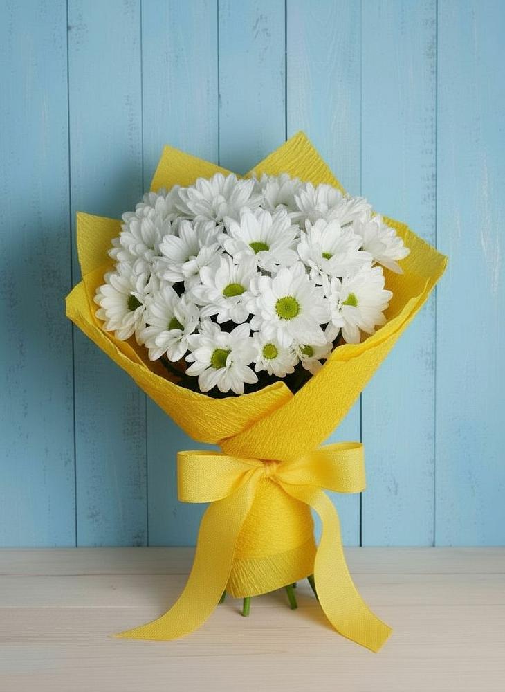 Букет цветов из: Хризантемы в Злынке