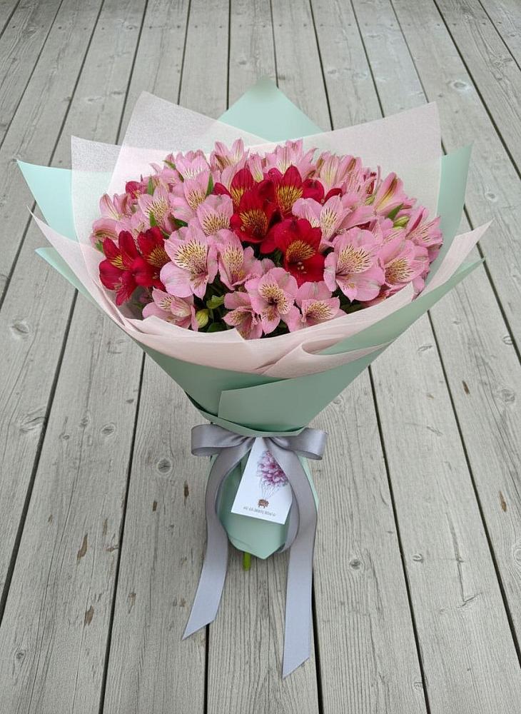 Букет цветов из: Альстромерии в Злынке