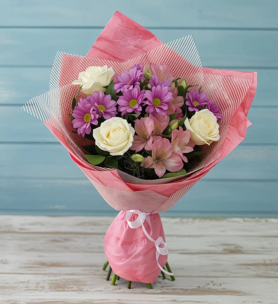 Букет цветов из: Герберы в Злынке