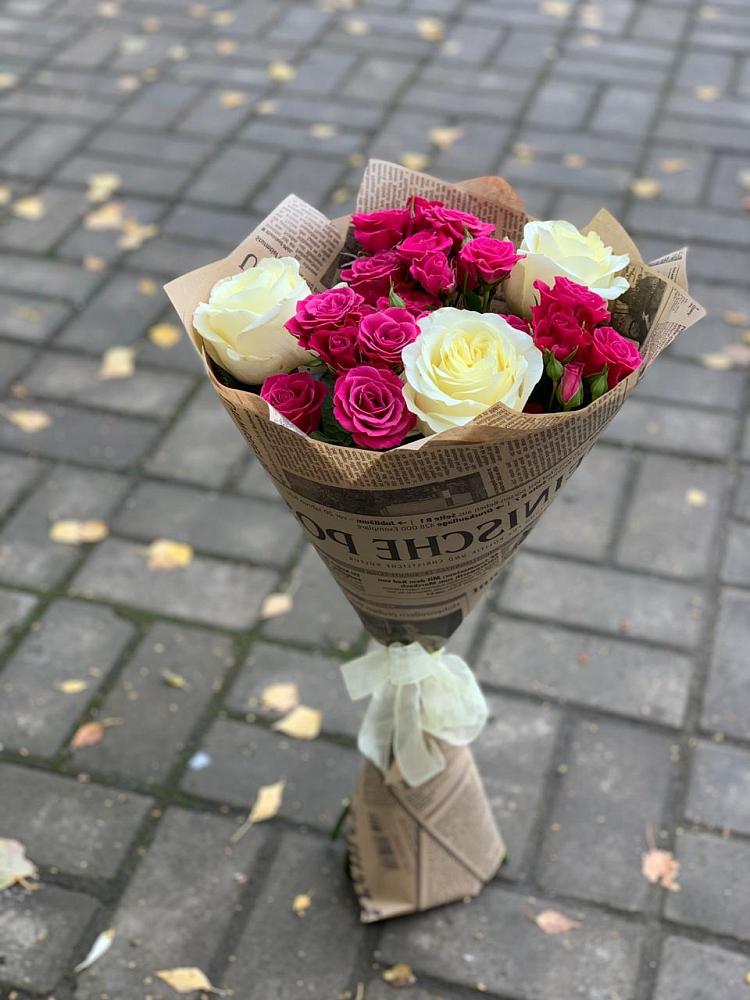 Букет цветов из: Розы в Злынке